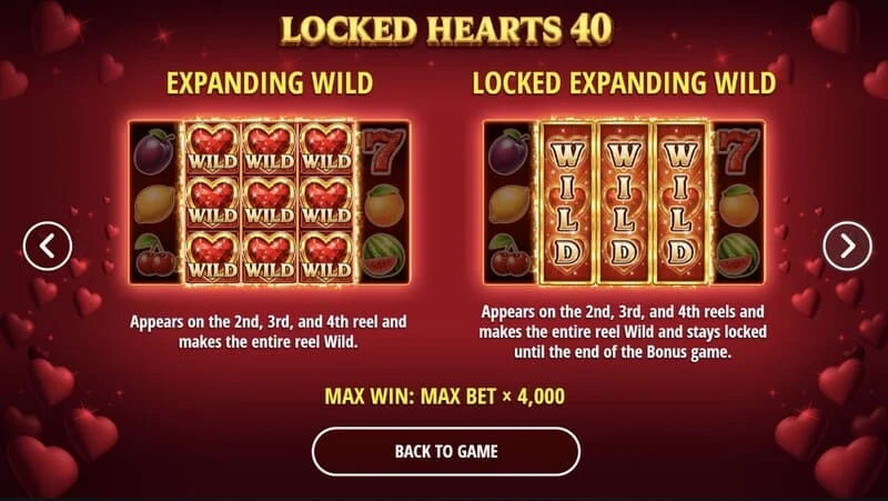 Locked Hearts 40 - проширувачко срце Wild